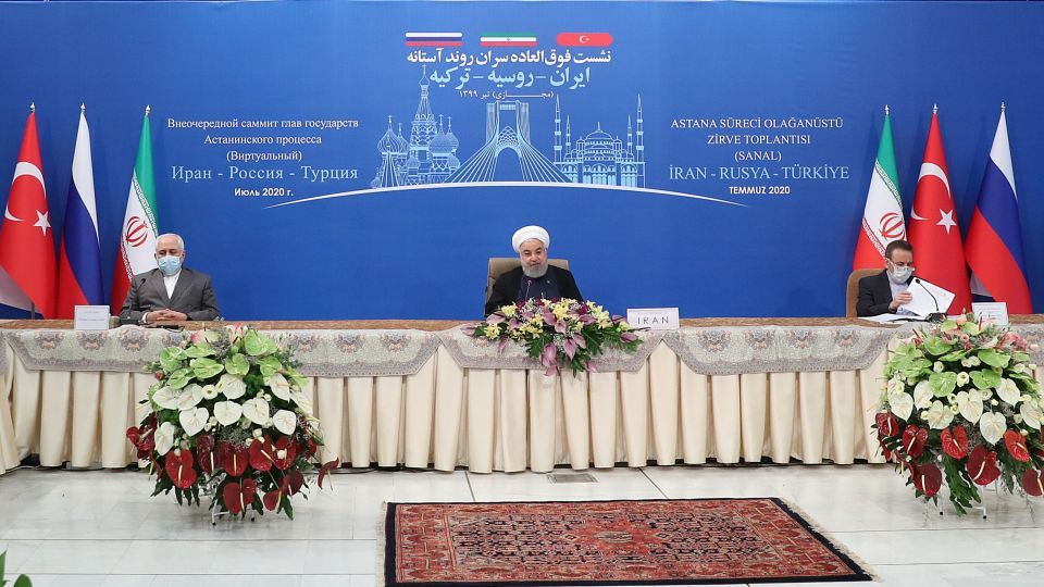 روحانی: ایران به حمایت خود از سوریه ادامه میدهد