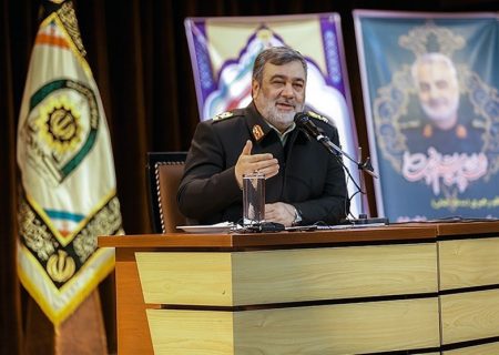 سردار اشتری: نیروی انتظامی با تمام توان در خدمت ستاد ملی مقابله بود