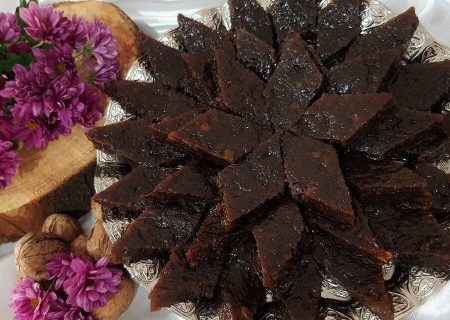 دستور پخت حلوا گردو