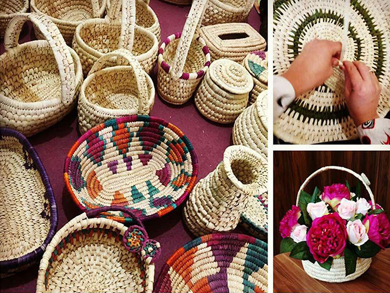 سبد بافی باغبادران میراثی ناملموس در حال فراموشی