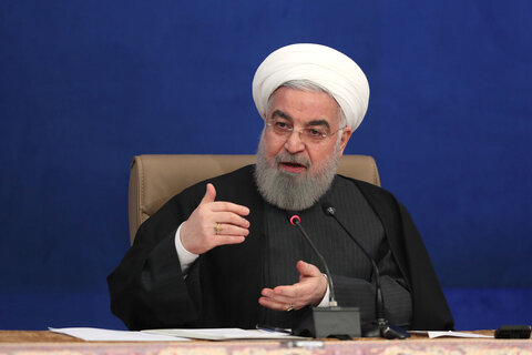 روحانی: لوایح دولت در بایگانی مجلس خاک می‌خورد
