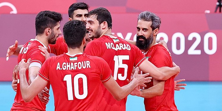 دومین پیروزی والیبال ایران دشت شد