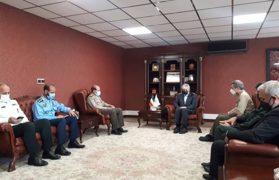 دیدار وزیر ورزش و جوانان با مسئولان سازمان تربیتبدنی نیروهای مسلح