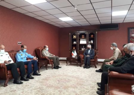 دیدار وزیر ورزش و جوانان با مسئولان سازمان تربیت‌بدنی نیروهای مسلح