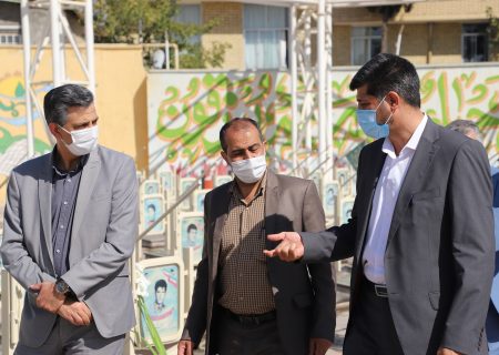 اتمام پروژه مسقف سازی گلزار شهدای زرین شهرافتخاری برای مدیریت شهری است/مصمم به اتمام این پروژه در کمترین زمان هستیم