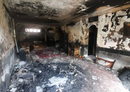 شیطنت پسربچه بازیگوش باغبادرانی حادثه آفرید