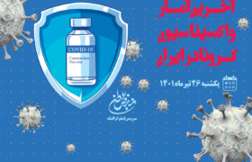 آخرین آمار واکسیناسیون کرونا در ایران، یکشنبه ۲۶ تیر ۱۴۰۱