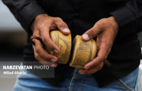 سنگ زنی آیین کهن مردم زرین شهر