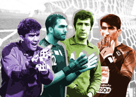 ۱۵ سنگربان ایران در آوردگاه جهانی فوتبال