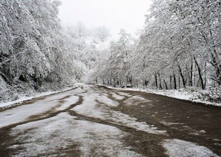 بارش برف و کولاک و یخ‌بندان در ۶ استان کشور