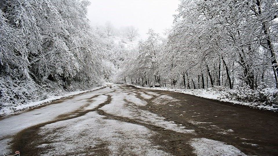 بارش برف و کولاک و یخ‌بندان در ۶ استان کشور