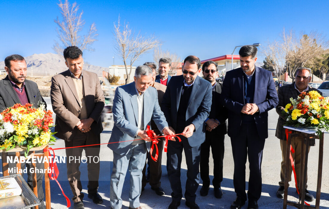 پروژه ترافیکی سهراه بلوار شهید باهنر به بلوار جانبازان زرینشهر افتتاح شد