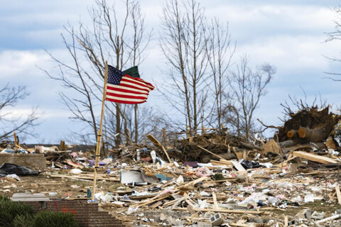 قربانیان طوفان در آمریکا افزایش یافت