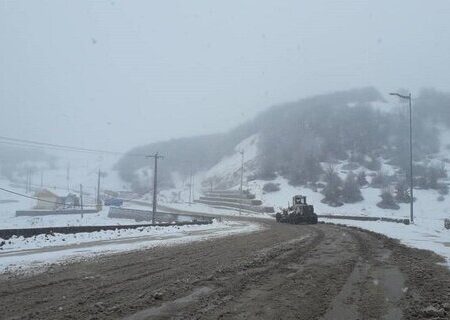 کرج-چالوس برفی شد