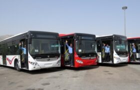۳ دستگاه اتوبوس به ناوگان حمل و نقل درون شهری سده لنجان افزوده شد
