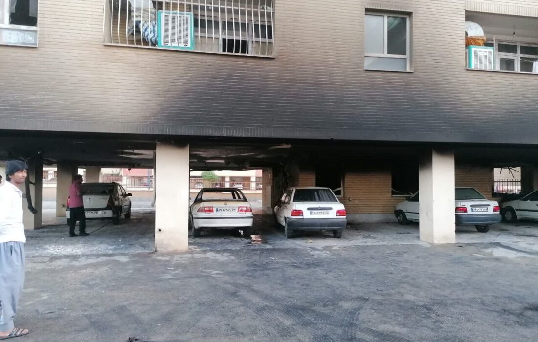 یک فوتی و ۲۶ مصدوم در پی حریق ساختمان و خودرو در فولادشهر