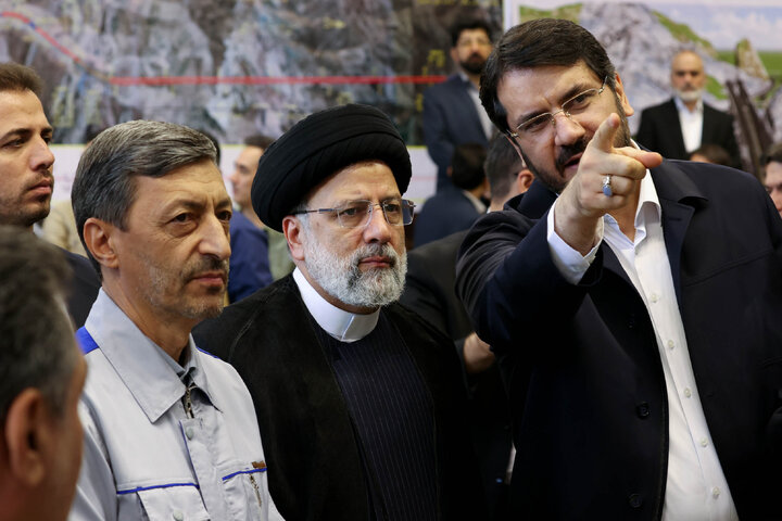 افتتاح مسیر رفت آزادراه تهران–شمال با حضور آیت الله رئیسی