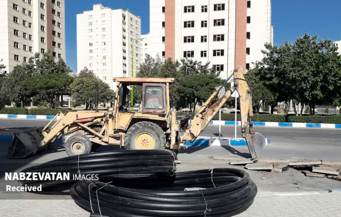 عملیات اجرایی طرح آبیاری تحت فشار در فولادشهر آغاز شد