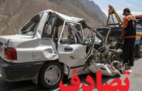 تصادف در اندهجرد کرمان یک کشته و پنج مصدوم برجا گذاشت