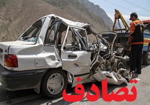 تصادف پراید و سمند در لنجان ۶ مصدوم و ۱ فوتی بر جا گذاشت