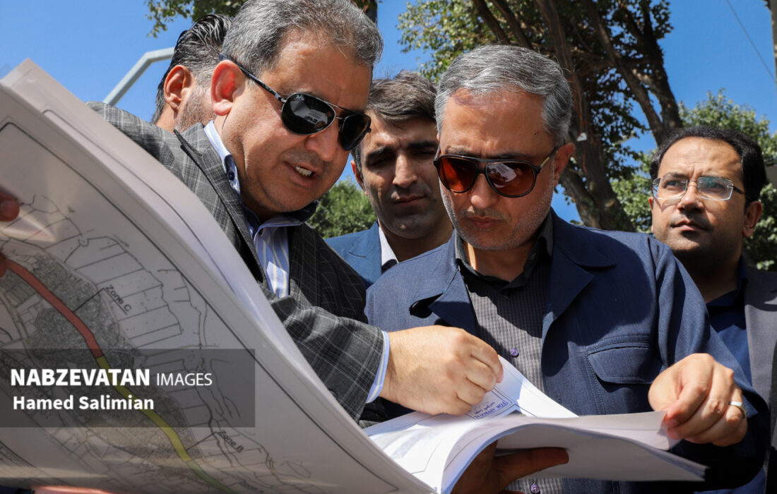 آغاز پیادهروسازی و شبکه دفع آبهای سطحی در سده لنجان