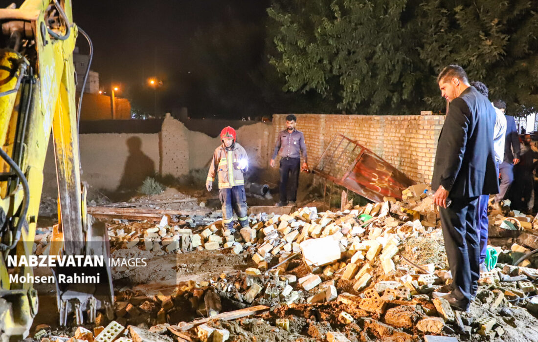 عملیات آواربرداری حادثه انفجار در زرینشهر به پایان رسید