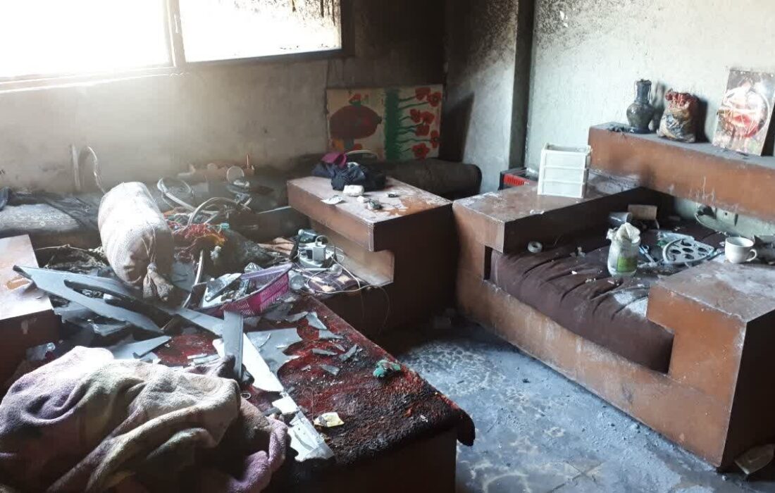 حریق در یکی از ساختمانهای مسکن مهر فولادشهر ۴ مصدومیت به همراه داشت