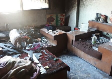 حریق در یکی از ساختمان‌های مسکن مهر فولادشهر ۴ مصدومیت به همراه داشت