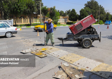 نصب سرعتکاه‌های استاندارد در معابر پرتردد شهر