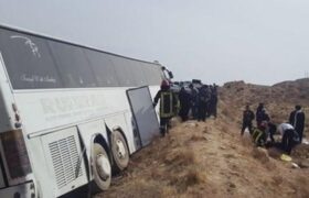 تصادف زنجیرهای در محور زرین شهر یک فوتی و ۲۴ مصدوم برجای گذاشت