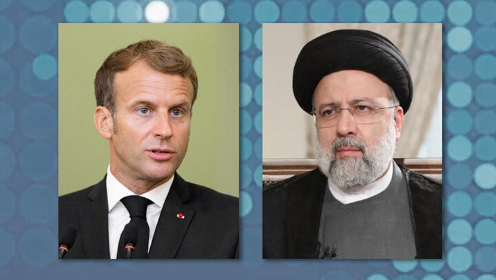 رئیسی به مکرون: کشتار مردم غزه متوقف نشود جنگ گسترش مییابد