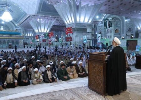 تجدید میثاق مسئولان سازمان عقیدتی سیاسی ارتش با آرمان‌های امام خمینی(ره)