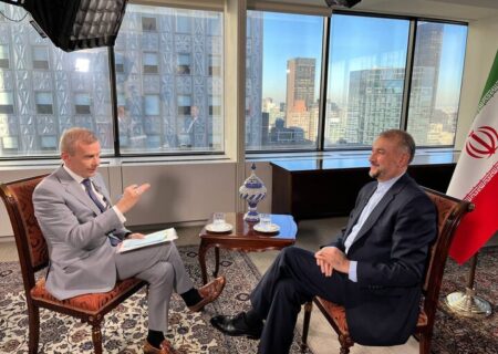 امیرعبداللهیان در مصاحبه با بلومبرگ: با رویه آمریکا بازشدن جبهه‌های جدید اجتناب‌ناپذیر است