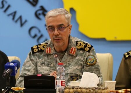 سرلشکر باقری: جنایات صهیونیست‌ها نمی‌تواند بر عزم مردم فلسطین خدشه‌ای وارد کند