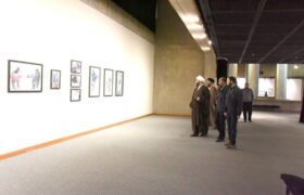 هنرهای تجسمی میتواند ابزار مناسبی برای ایستادگی در برابر استکبار جهانی باشد