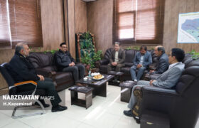 دیدار هیات رئیسه اتاق اصناف با فرمانده نیروی انتظامی شهرستان لنجان