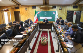 دیدار مدیریت شهری زرین شهر با مدیرکل حفاظت محیط زیست استان اصفهان