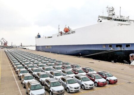 واردات ۳۴۸۸ خودرو در ۸ ماهه نخست سال جاری