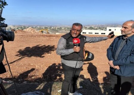 حضور رئیس رسانه ملی در مناطق مرزی لبنان