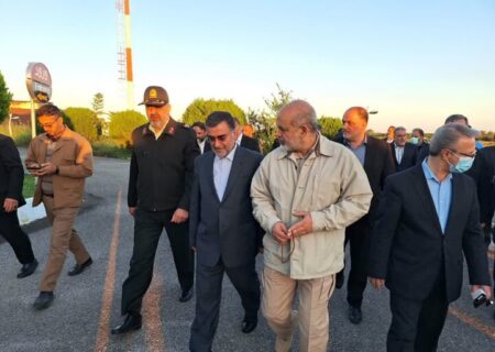 بازدید وزیر کشور از مناطق سیل‌زده غرب مازندران