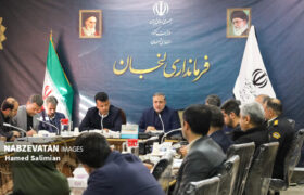 جلسه قرارگاه مقابله با سرقت شهرستان لنجان