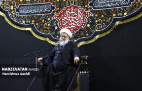 حضور شهردار و اعضای شورای اسلامی زرین شهر در جمع عزاداران هیئت‌های فاطمی