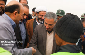 آغاز کاشت بذرِ بادام اسکوپاریا در شهر چرمهین