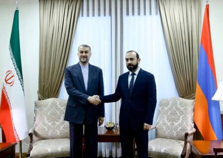 وزرای خارجه ایران و ارمنستان دیدار کردند