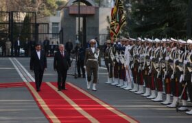 استقبال رسمی معاون اول رئیس جمهور از نخست وزیر سوریه