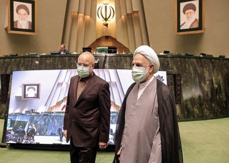 نشست مشترک مجلس و قوه قضائیه در مجلس