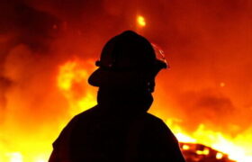 آتش‌سوزی مهیب منزل مسکونی در یزد