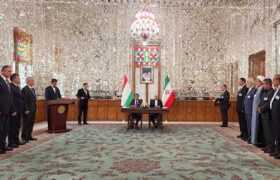 تفاهمنامه همکاریهای پارلمانی میان مجلس ایران و تاجیکستان منعقد شد