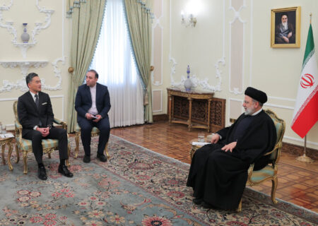 آیت الله رئیسی: تحریم‌های ظالمانه علیه ایران نمی‌تواند مانعی برای گسترش روابط ایران و ژاپن باشد