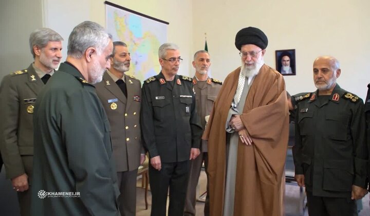 روایت رهبر انقلاب از نقش شهید حاج قاسم سلیمانی